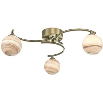 Dar Lighting ATIYA ATI5375-07 Plafondlamp 3x40W/G9