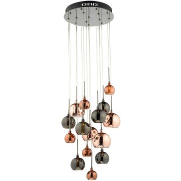 Dar Lighting AURELIA AUR1564 Hanglamp 15x10W/G4