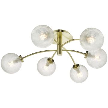 Dar Lighting AVARI AVA6441 Plafondlamp 6x25W/G9