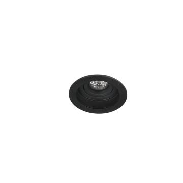 AZzardo IBIZA/BLACK AZ3532 Inbouwspot 1x50W/GU10 IP20