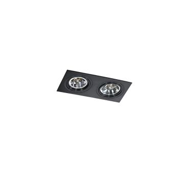 AZzardo SIRO AZ2806 Inbouwspot 2x50W/GU10 ES111 IP20