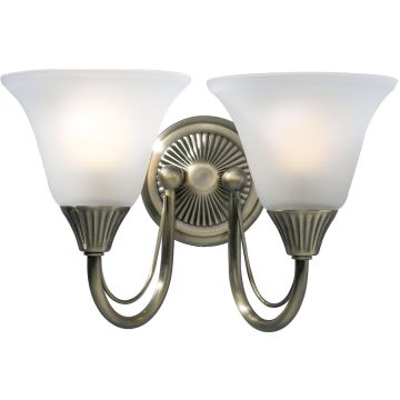 Dar Lighting BOSTON BOS09 Wandlamp 2x60W/E14