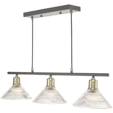 Dar Lighting BOYD BOY0375 Hanglamp 3x60W/E27
