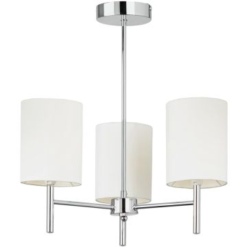 Endon BRIO BRIO-3CH Plafondlamp 3x40W/E14 IP20