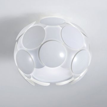 Italux SANTINA WHITE C0317-01S-T5E0 Plafondlamp 1x26W/E27