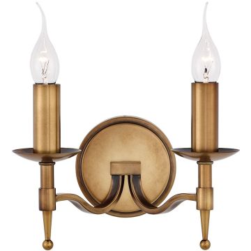Endon STANFORD CA1W2B Wandlamp 2x40W/E14