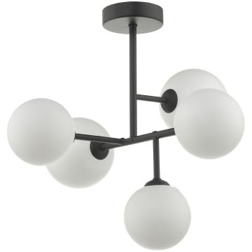 Dar Lighting EUAN EUA5422 Plafondlamp 5x40W/G9
