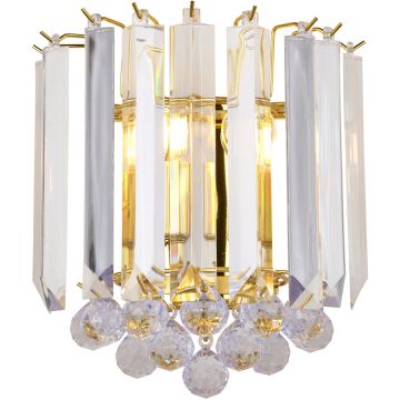 Endon FARGO FARGO-WBBP Wandlamp 2x60W/E14 IP20