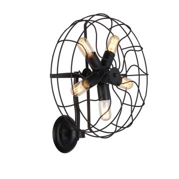 AZzardo FAN WALL AZ1349 Wandlamp 5x60W/E27 IP20
