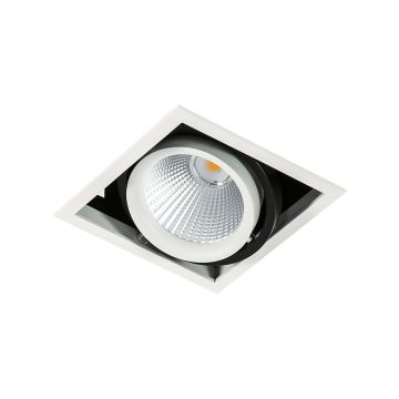 Italux VERTICO GL7108-1/18W 4000K WH+BL Inbouwspot 1x18W/LED 1550LM IP20