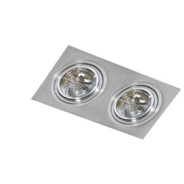 AZzardo SIRO AZ0770 Inbouwspot 2x50W/GU10 ES111