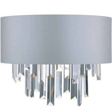 Dar Lighting HALLE HAL0939 Wandlamp 2x40W/G9