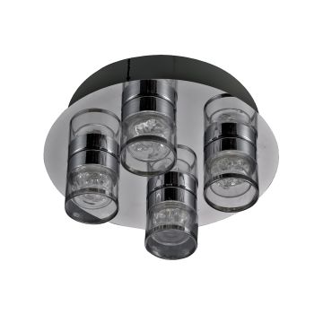Italux MARC HD-520M-04-1340 CH Plafondlamp 4x5,5W/LED