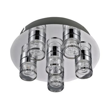 Italux MARC HD-520M-06-1340 CH Plafondlamp 6x5,5W/LED