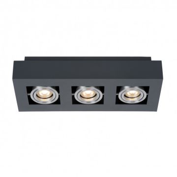 Italux CASEMIRO IT8002S3-BK/AL Opbouwspot 3x50W/GU10