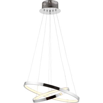 Endon KLINE KLINE-2CH Hanglamp 1x20.5W/LED 3000K 1740LM IP20