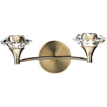 Dar Lighting LUTHER LUT0975 Wandlamp 2x40W/G9