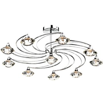 Dar Lighting LUTHER LUT2350 Plafondlamp 10x40W/G9