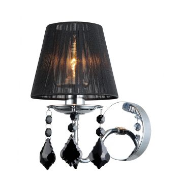 Italux CORNELIA MBM-2572/1 BK Wandlamp 1x40W/E14