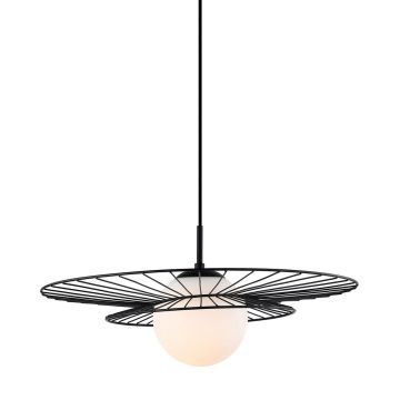 Italux ALISON MDM-4001/1 BK Hanglamp 1x40W/E27 IP20
