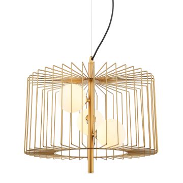 Italux DAREN MDM-3937/3 GD Hanglamp 3x25W/G9 IP20