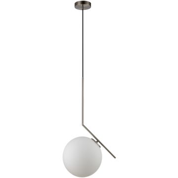 Italux FABIO MDM-7475/1-M-SN Hanglamp 1x11W/E27