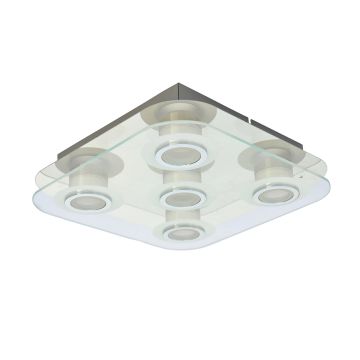 Italux FLAVIO MD14088-05F CH Plafondlamp 5x5,5W/LED