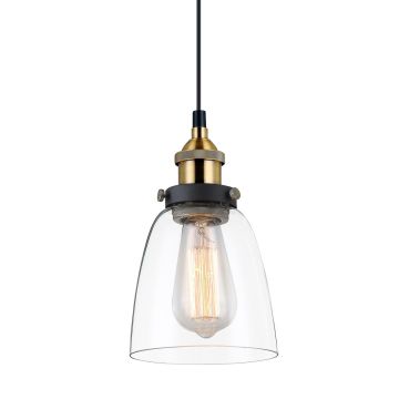 Italux FRANCIS MDM-2563/1 GD+CL Hanglamp 1x40W/E27