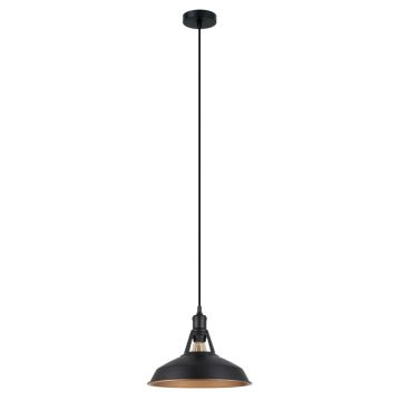 Italux FREYA MDM-2315/1 M BK+GD Hanglamp 1x40W/E27 IP20