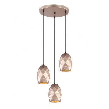 Italux HARLEY MDM-3480/3A GD Hanglamp 3x40W/E27