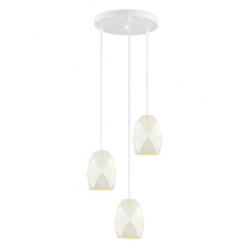Italux HARLEY MDM-3480/3A W Hanglamp 3x40W/E27