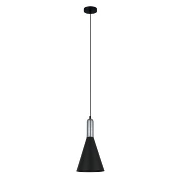 Italux KHALEO MDM-3030/1 BK+CR Hanglamp 1x60W/E27
