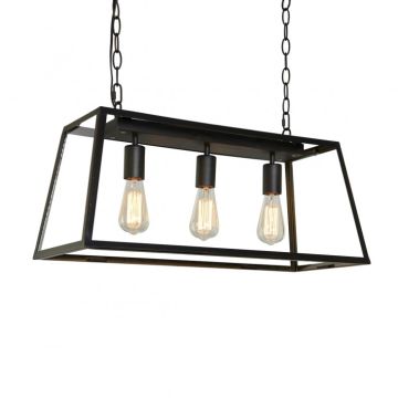 Italux LAVERNO MD-102621-3-B Hanglamp 3x60W/E27