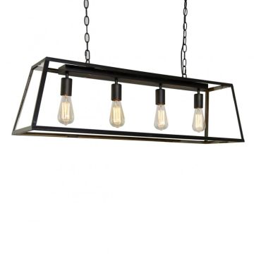 Italux LAVERNO MD-102721-4-B Hanglamp 4x60W/E27