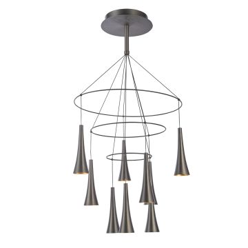 Italux LUCA MD16115-9A Hanglamp 9x45W/LED IP20