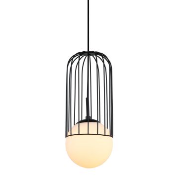 Italux MATTY MDM-3939/1 BK Hanglamp 1x40W/E27 IP20