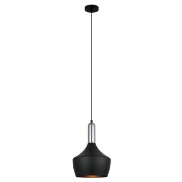 Italux OPHELIA MDM-3028/1 BK+CR Hanglamp 1x60W/E27