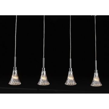 Italux PATRIA MD1100308-4A Hanglamp 4x40W/G9