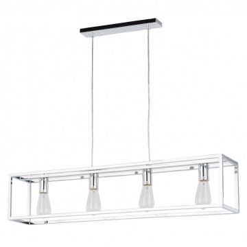 Italux SIGALO MD-BR4366-D4 CH Hanglamp 4x60W/E27
