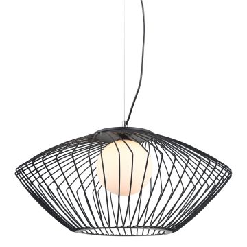 Italux ZENO MDM-3844-1 BK Hanglamp 1x40W/G9 IP20