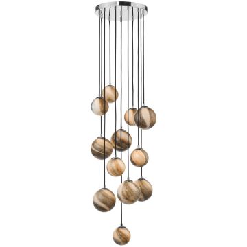 Dar Lighting MIKARA MIK1250 Hanglamp 12x5W/G9