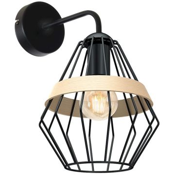 Milagro CLIFF BLACK MLP5523 Wandlamp 1x60W/E27 IP20