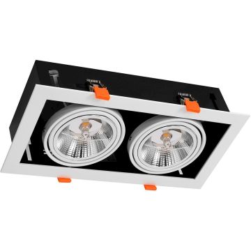 Milagro PLAZA ML4741 Inbouwspot 2x12W/GU10/ES111