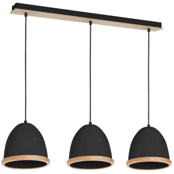 Milagro STUDIO BLACK MLP8853 Hanglamp 3x60W/E27 IP20