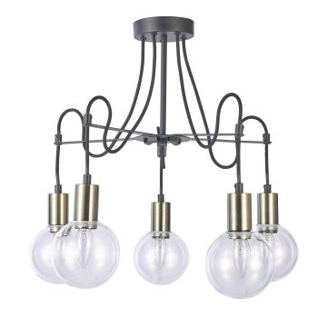 Italux GIANNI MX16096-5A Plafondlamp 5x40W/E14 IP20