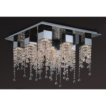Italux LARIX MX93708-9B Plafondlamp 9x35W/GU10