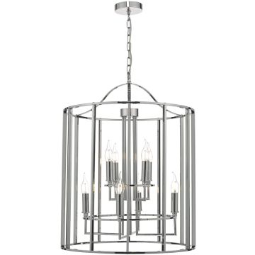 Dar Lighting MYKA MYK0850 Hanglamp 8x40W/E14