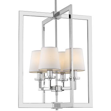 Cosmolight LONDON P04021WH Kroonluchter 4x40W/E14