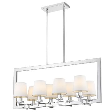 Cosmolight LONDON P08038WH Kroonluchter 8x40W/E14