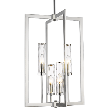Cosmolight OXFORD P04052NI Kroonluchter 4x40W/E14